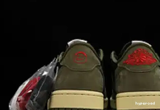 Hyperoad OG 1 Travis OLIVE BLACK Air Low Scott Jordan x 0401